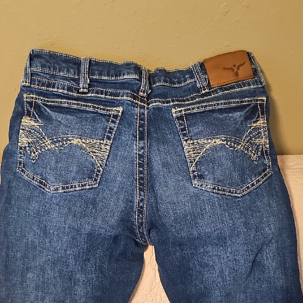 Wrangler 20X - Men's Dark Blue Wash 34x36 Denim - Picture 3 of 5